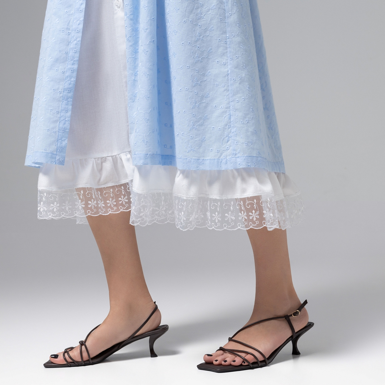 Сарафан Летняя сказка (голубой). Состав: 100% хлопок