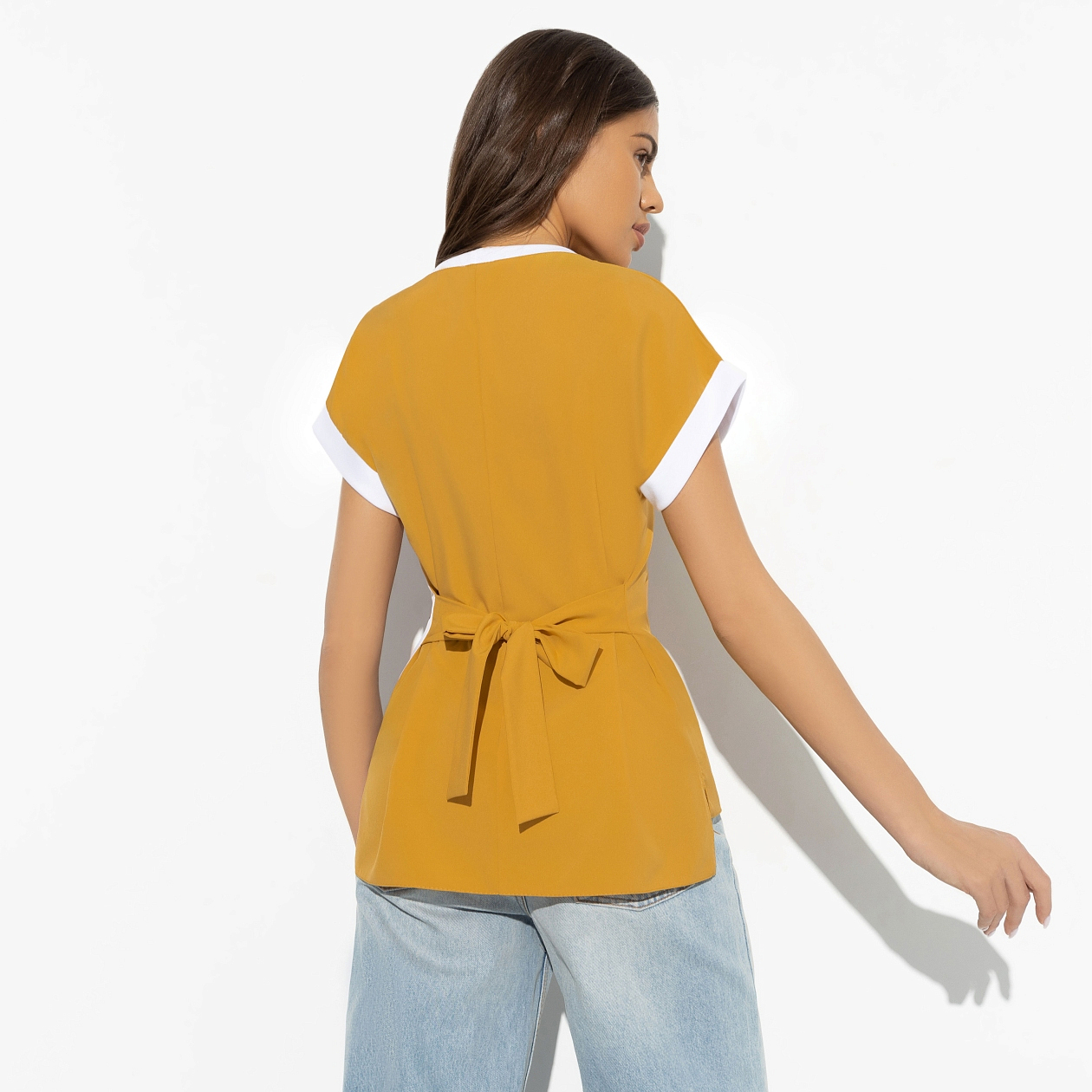 Туника Прочти в глазах (нью). Состав: 65% полиэстер, 30% вискоза, 5% эластан