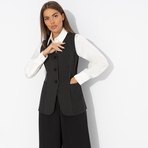 Налёт драмы (чёрный). Состав: 60% полиэстер, 37% вискоза, 3% спандекс