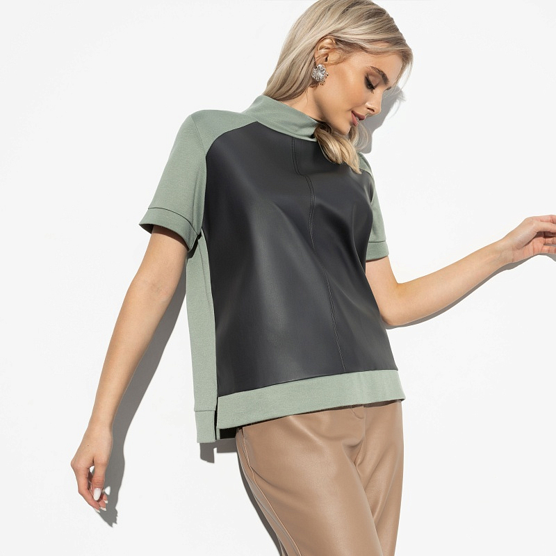 Водолазка Фирменное приветствие (стайл). Состав: 65% п/э, 30% вискоза, 5% стрейч