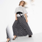 Комплект с юбкой Восторг очарования (леди, 2 в 1, с поясом). Состав: 95% п/э, 5% спандекс