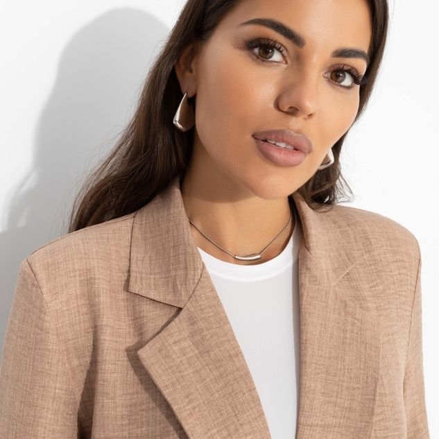 Брючный костюм Стиль по-французски (biege, 2 в 1) 