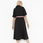 Платье Увлечься вмиг (black). Состав: 60% полиэстер, 37% вискоза, 3% спандекс