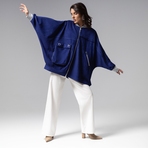 Бомбер Стильное вложение (oversize, S-M). Состав: 95% п/э, 5% спандекс