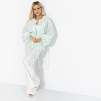 Брючный костюм Приручённый шик (3 в 1, нежность). Состав: 100% хлопок