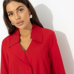 Блуза Амбассадор стиля (red). Состав: 95% п/э, 5% эластан