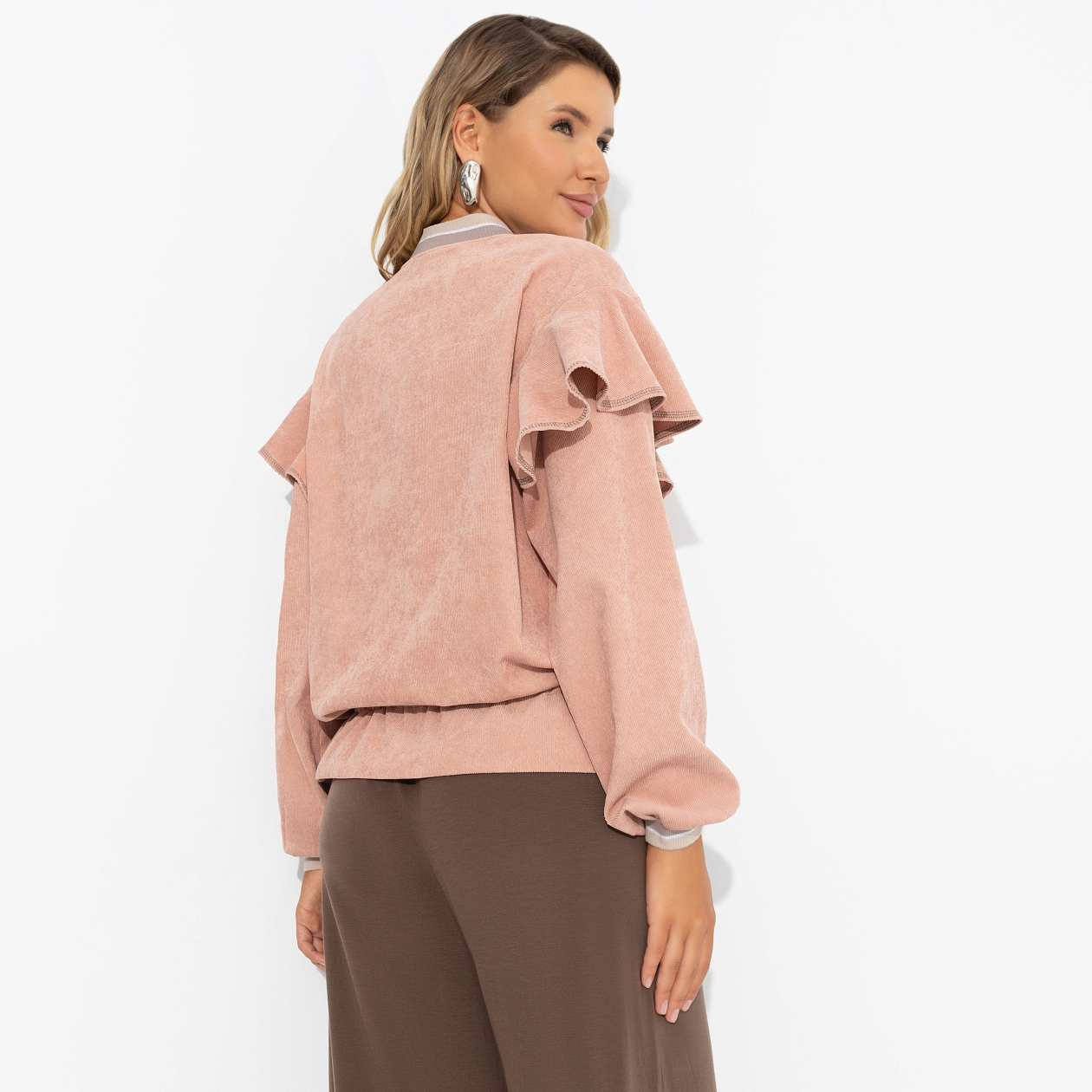 Бомбер Всё про неё. Состав: 50% хлопок, 45% п/э, 5% спандекс