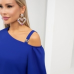 Платье Тайна шикарной красотки (электрик). Состав: 95% п/э, 5% эластан