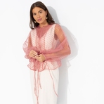 Жакет Вершина восхищения (розовый). Состав: 100% полиэстер