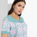 Платье Волшебная симфония (fleur). Состав: 95% п/э, 5% спандекс