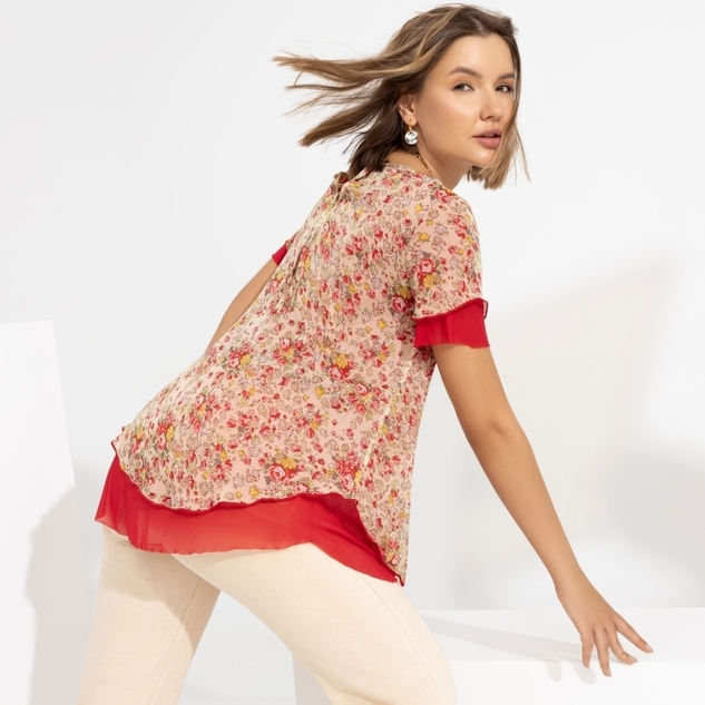 Блуза Тандем (flower) 