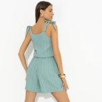 Комбинезон А так интересней (turquoise). Состав: 60% вискоза, 35% п/э, 5% эластан