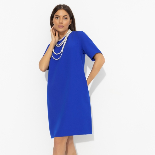 Платье Виртуальные будни (blue) 