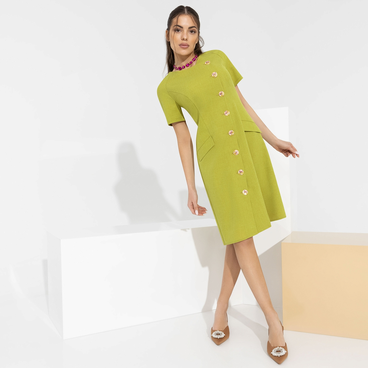 Платье На высоте успеха. Состав: 100% п/э