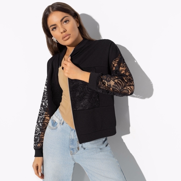 Бомбер Мода в большом городе (блэк) 