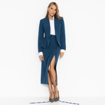 Костюм с юбкой Глубина цвета (2 в 1). Состав: 95% полиэстер, 5% эластан