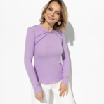 Лонгслив двусторонний Роковое признание. Состав: 65% п/э, 30% вискоза, 5% спандекс