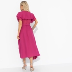 Платье Счастье влюбленности (фуксия). Состав: 100% п/э