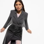 Жакет Стильная сенсация (elegant). Состав: 65% п/э, 30% вискоза, 5% эластан