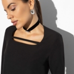 Платье Объект для зависти. Состав: 60% полиэстер, 37% вискоза, 3% спандекс