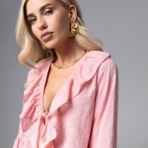 Блуза Пленительная грация. Состав: 100% хлопок