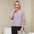 Блуза Безграничное наслаждение (утонченная). Состав: 95% п/э, 5% эластан