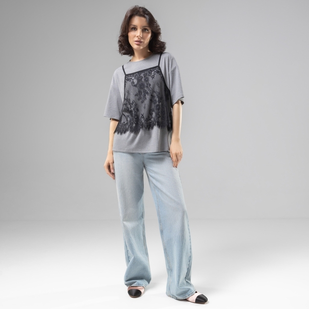 Футболка Модный тандем (2 в 1) 