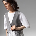 Искусство переговоров (grey). Состав: 65% полиэстер, 30% вискоза, 5% спандекс