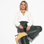 Блуза Приковывая взгляды. Состав: 95% полиэстер, 5% эластан