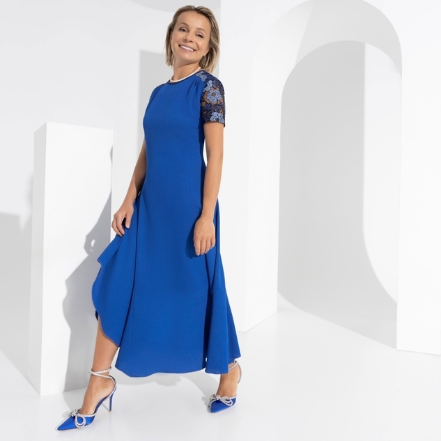 Платье Модный импульс (blue)