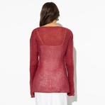 Туника Тонкая натура (scarlet). Состав: 60% акрил, 25% полиэстер, 15% пух коза