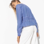 Блуза Стильный эффект. Состав: 55% хлопок, 45% полиэстер