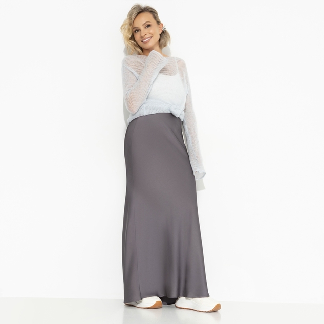 Юбка Мыслить иначе (gray) 