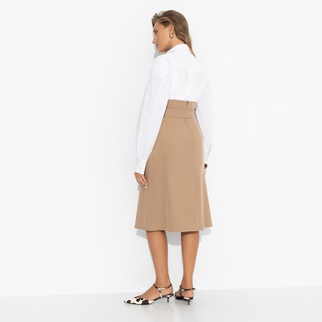 Юбка Местная знаменитость (бежевая) 