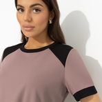 Платье За день до отпуска (beige). Состав: 95% п/э, 5% спандекс