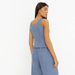 Безупречный силуэт (пасмурное небо). Купить женский Топ оптом от производителя.