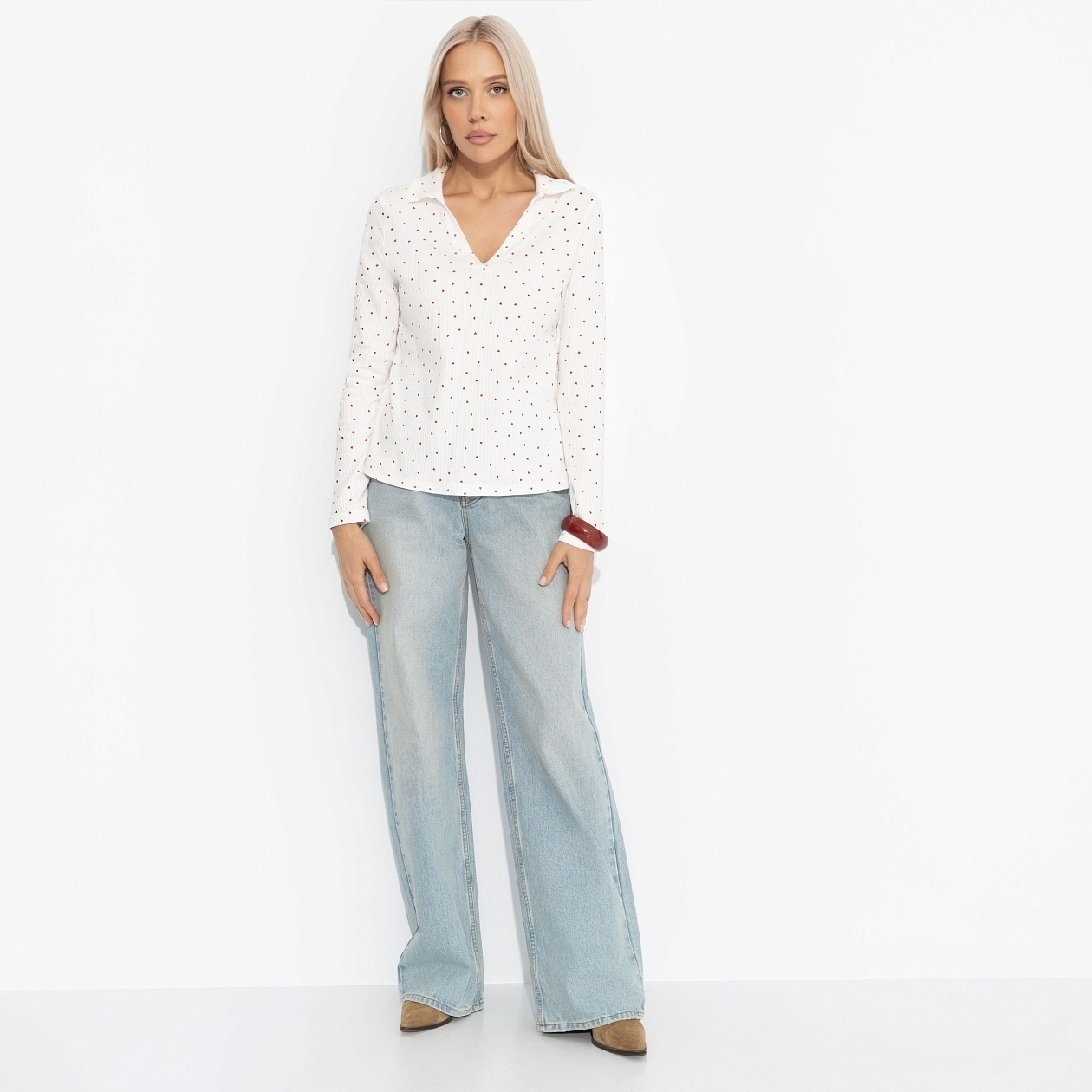 Поло Волна успеха. Состав: 97% хлопок, 3% лайкра