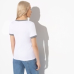 Футболка Неповторимая ты (white). Состав: 65% п/э, 30% вискоза, 5% стрейч