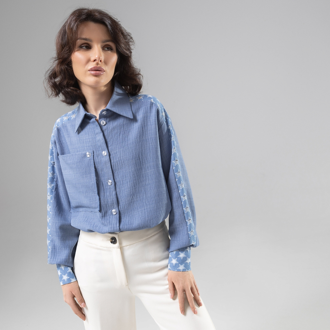 Богиня стиля. Состав: 55% полиэстер, 30% вискоза, 15% хлопок