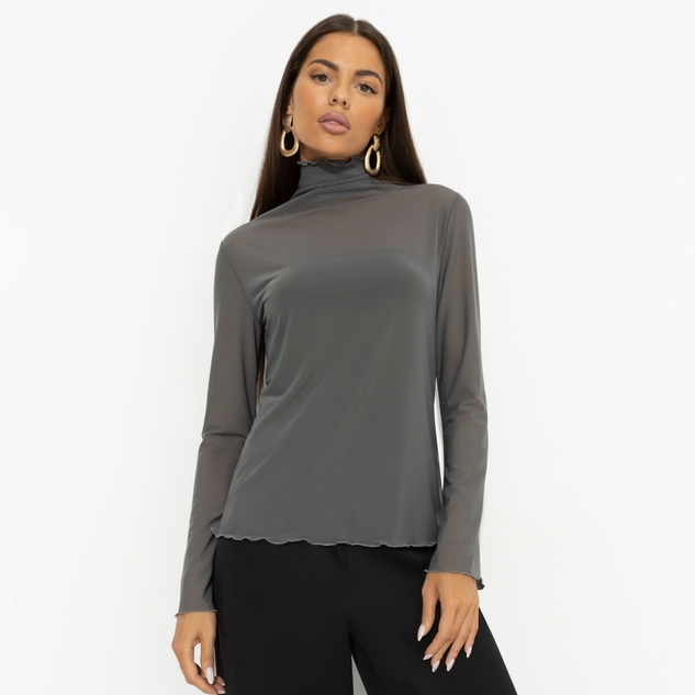 Водолазка Внешнее великолепие (gray 2 в 1)  