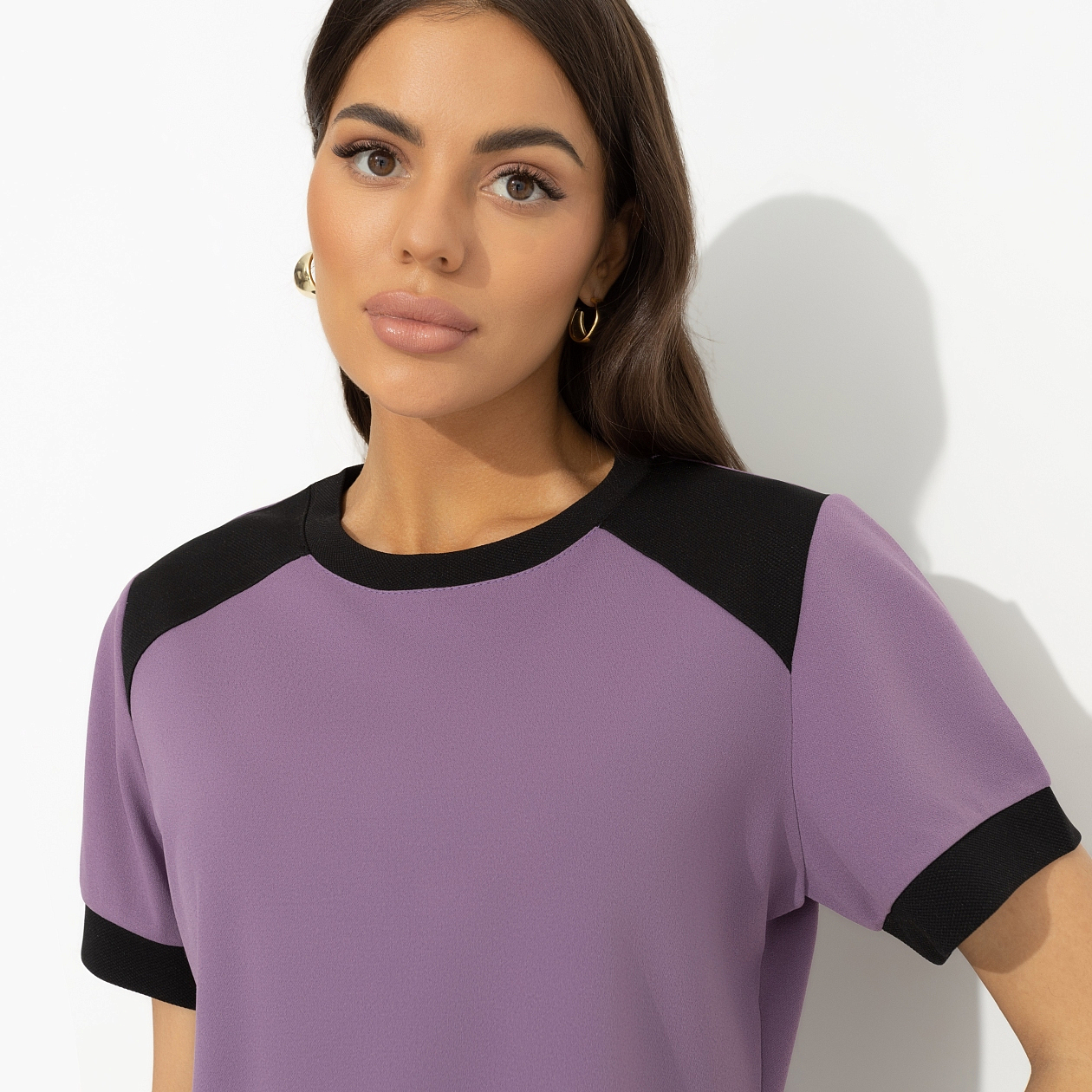 Платье За день до отпуска (lilac). Состав: 95% п/э, 5% спандекс