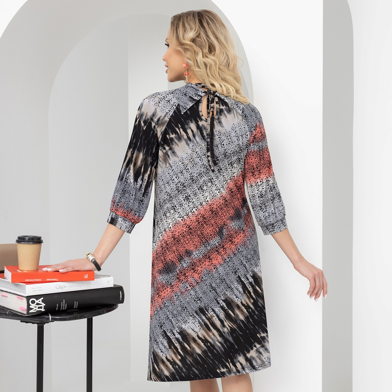 Платье Романтика (шарм). Состав: 95% п/э, 5% спандекс