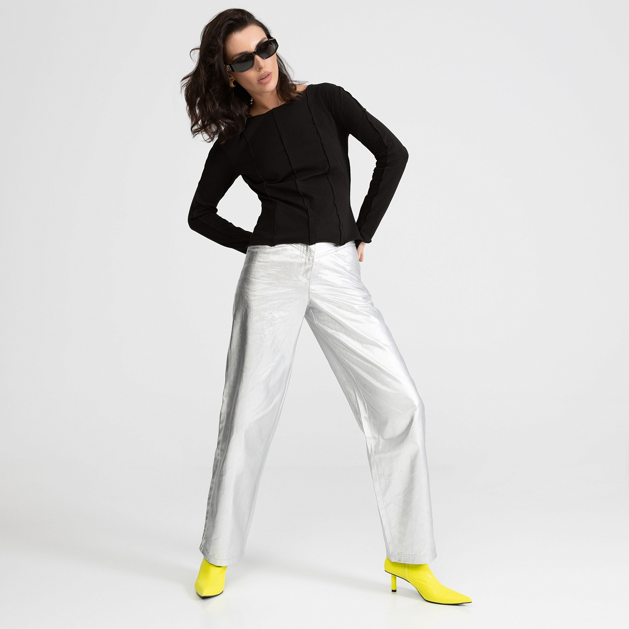 Лонгслив Громкий тренд (fashion). Состав: 95% хлопок, 5% лайкра