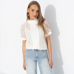 Футболка Фирменное приветствие (white). Состав: 65% п/э, 30% ангора, 5% спандекс