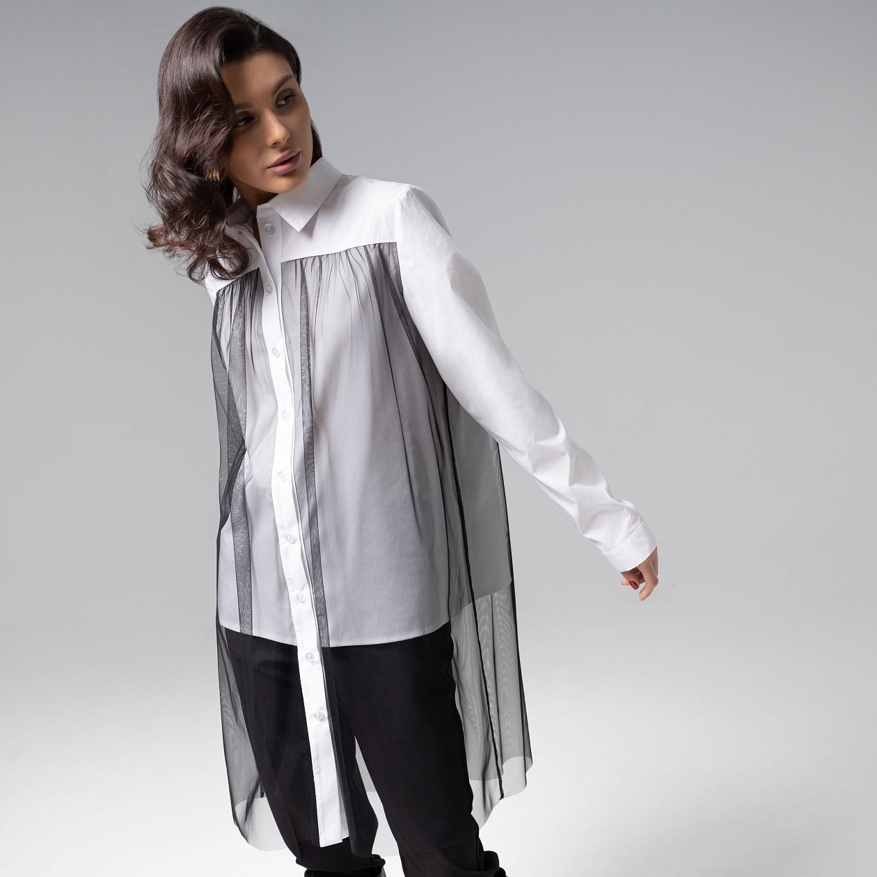 Срочно на обложку (white). Состав: 95% вискоза, 5% эластан