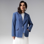 Жакет Секрет формы. Состав: 50% хлопок, 50% полиэстер