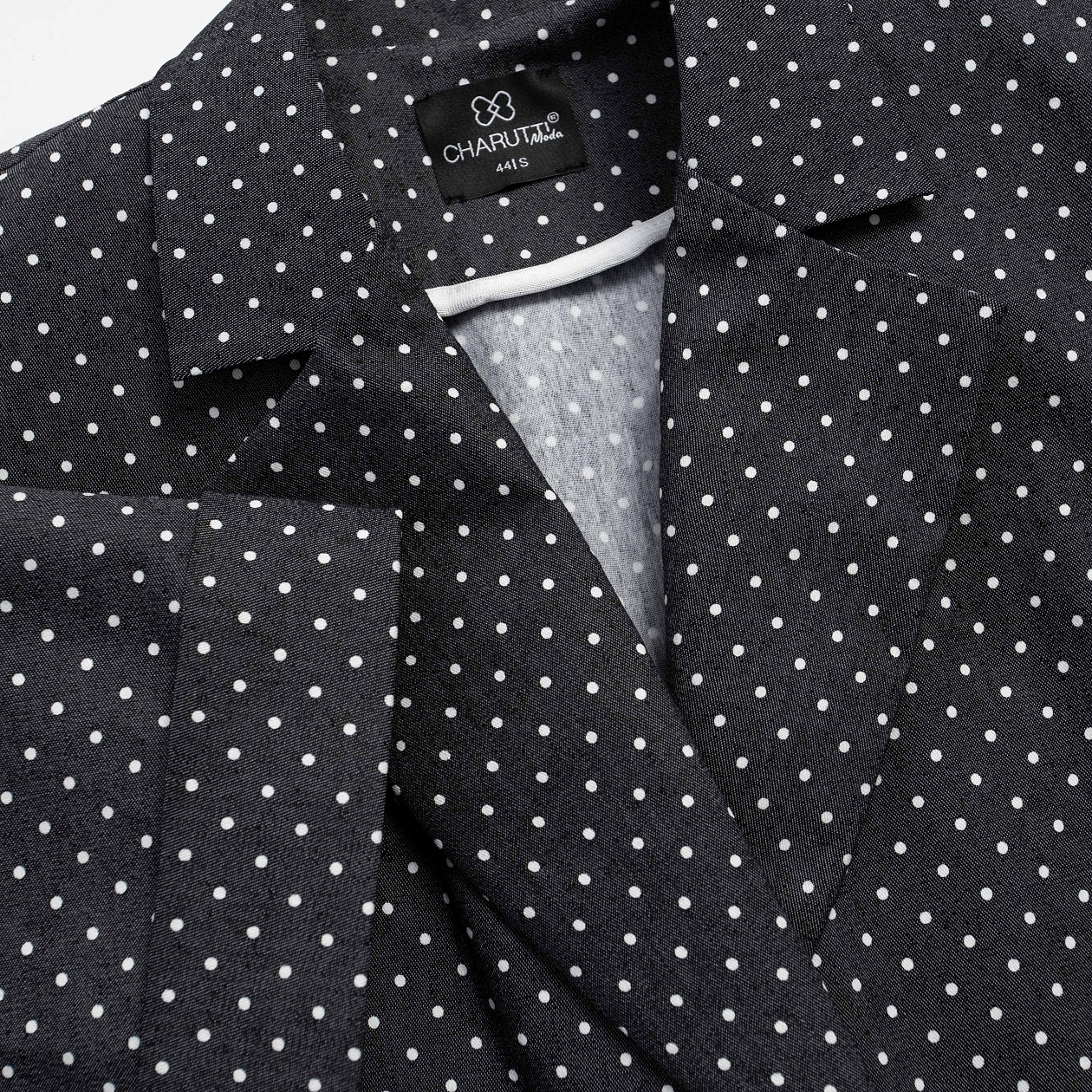 Жакет Джинсовый стиль (черный). Состав: 95% хлопок, 5% спандекс