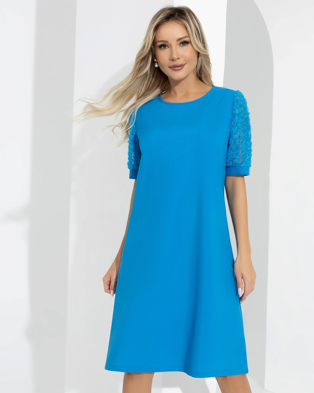 Платье Счастливая я. Состав: 96% п/э, 4% эластан