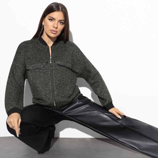 Бомбер Стильный аккорд (грин) 