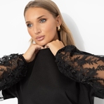 Футболка Модный бунт (лунная ночь). Состав: 65% п/э, 30% вискоза, 5% стрейч